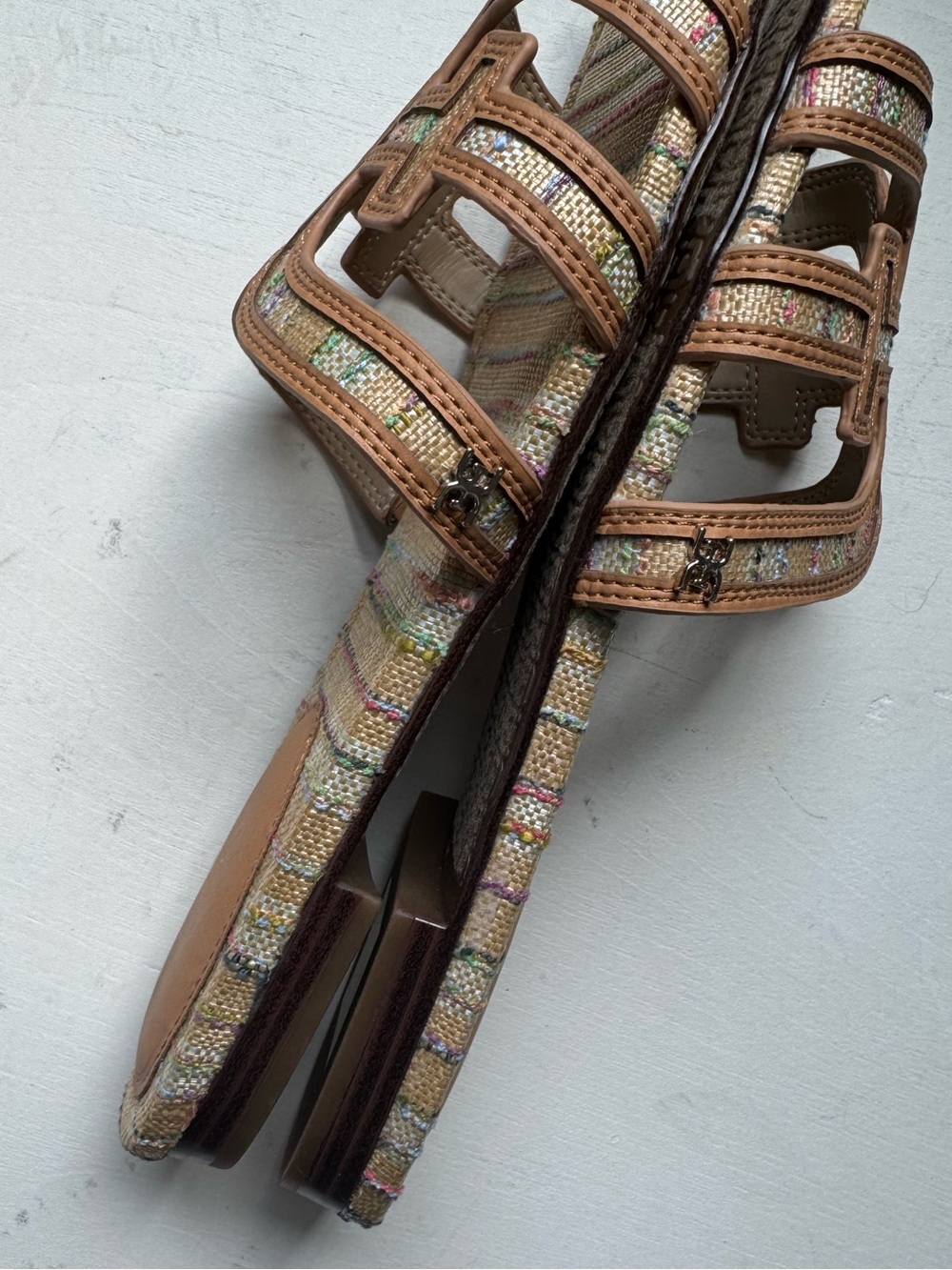 Sam Edelman Bay Multi Slide Sandals - Picture 9 of 16